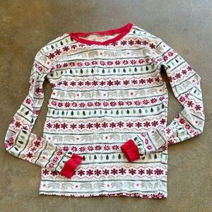⭐️5 for $20⭐️ Winter themed burts bees pajama top